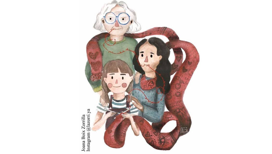 Tejedoras de historias con ovillos de palabras